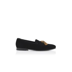 Velvet sales tassel loafers