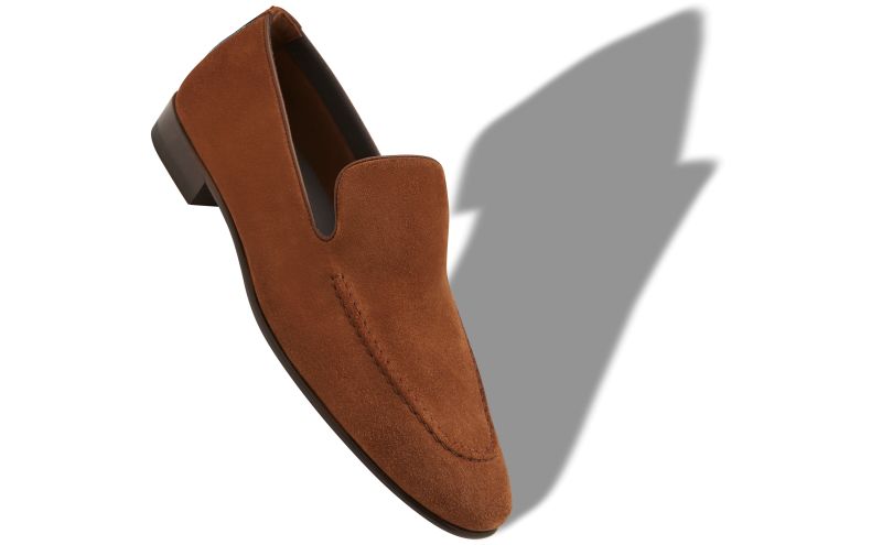 Truro, Brown Suede Loafers  - £745.00 