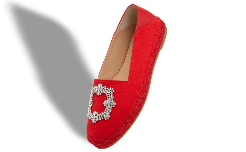 Hangrilla, Red Cotton Espadrilles  - AU$1,765.00