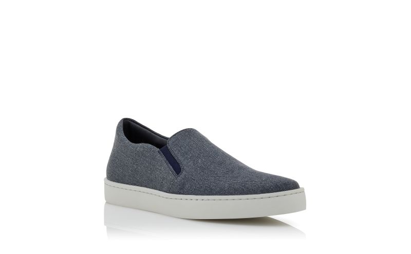 Nadora, Blue Denim Slip-On Sneakers  - US$363.00