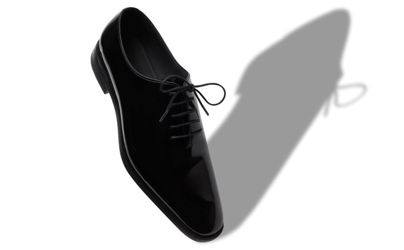 Snowdon, Black Calf Leather Lace-Up Shoes - €895.00 