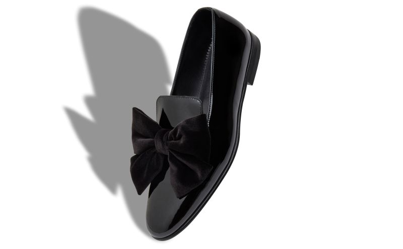 Janser, Black Patent Leather Loafers - US$995.00
