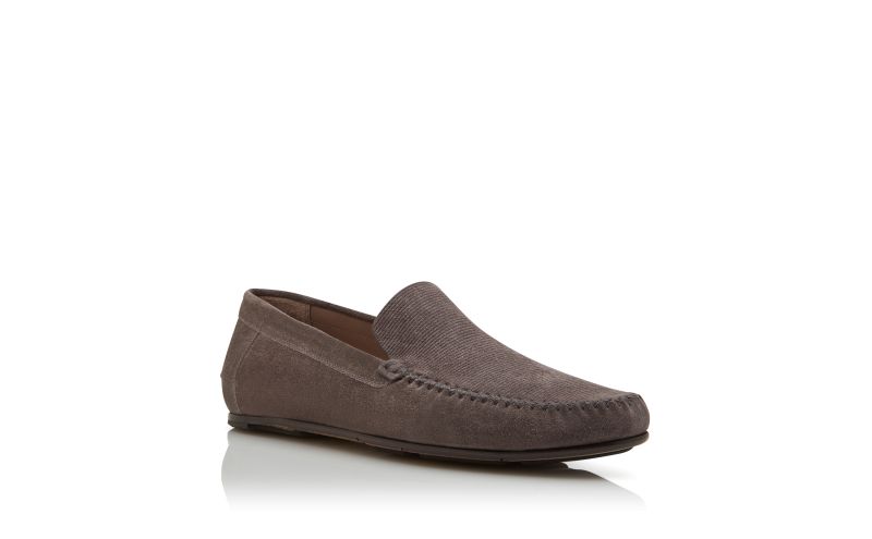 Alder, Grey Suede Slippers - CA$1,195.00