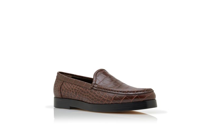Dinelio, Brown Calf Leather Loafers  - €845.00