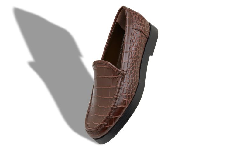 Dinelio, Brown Calf Leather Loafers  - €845.00