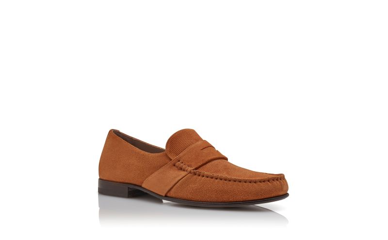 ELM, Brown Suede Loafers , 815 GBP