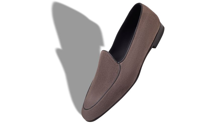 Modena, Grey Suede Loafers  - AU$1,435.00