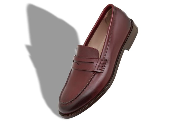 Perry, Brown Calf Leather Penny Loafers  - AU$1,505.00