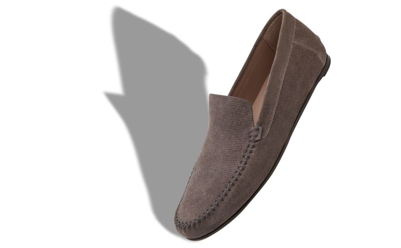 Alder, Grey Suede Slippers - CA$1,195.00