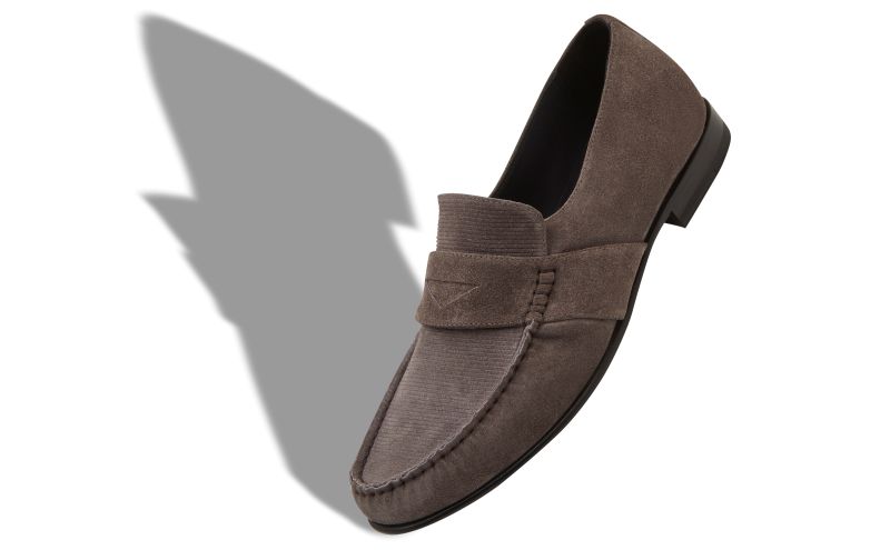 Elm, Grey Suede Loafers  - AU$1,615.00