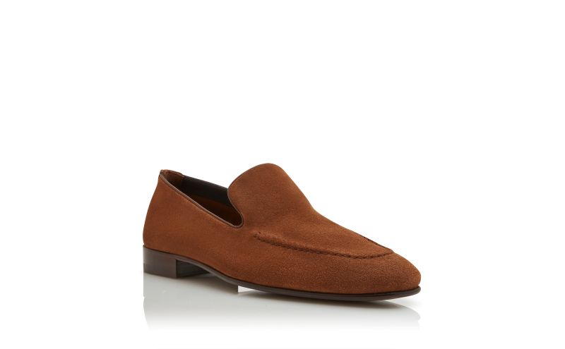 Truro, Brown Suede Loafers  - £745.00