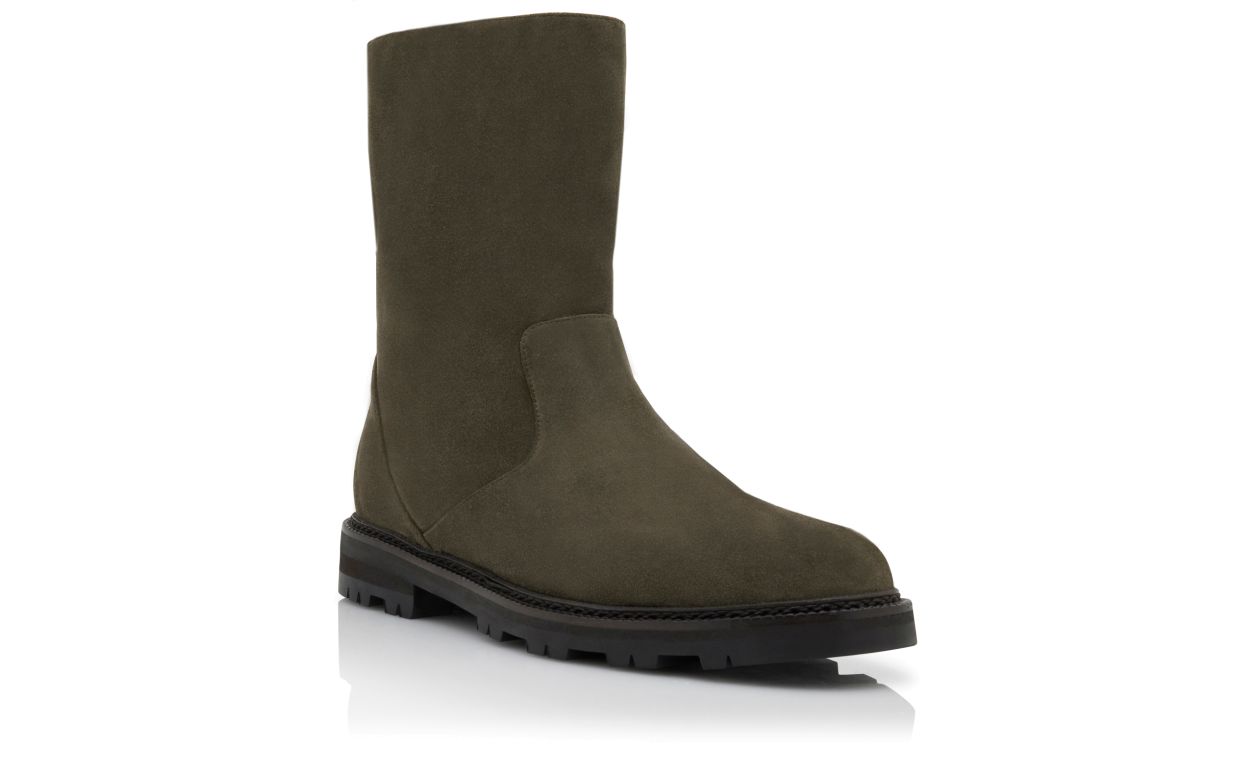 mens slip on shearling boots