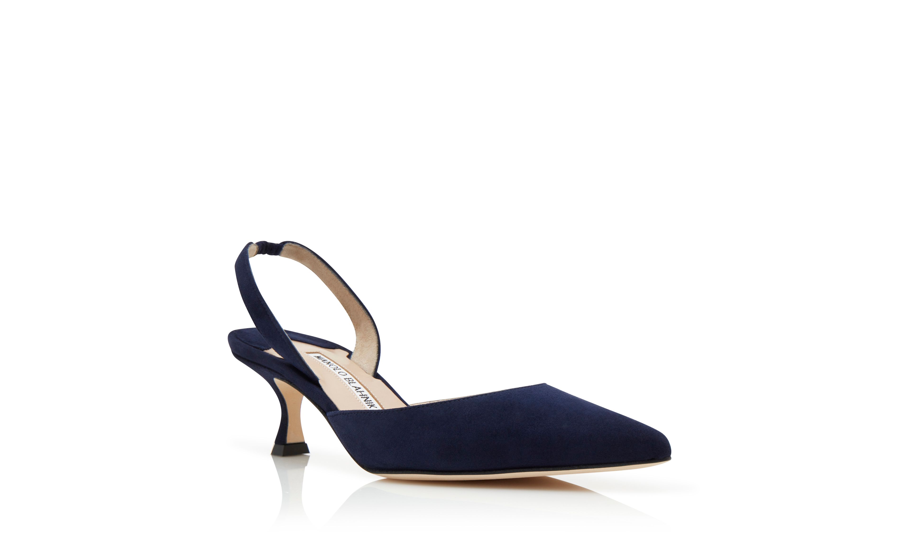 Navy blue open toe pumps best sale