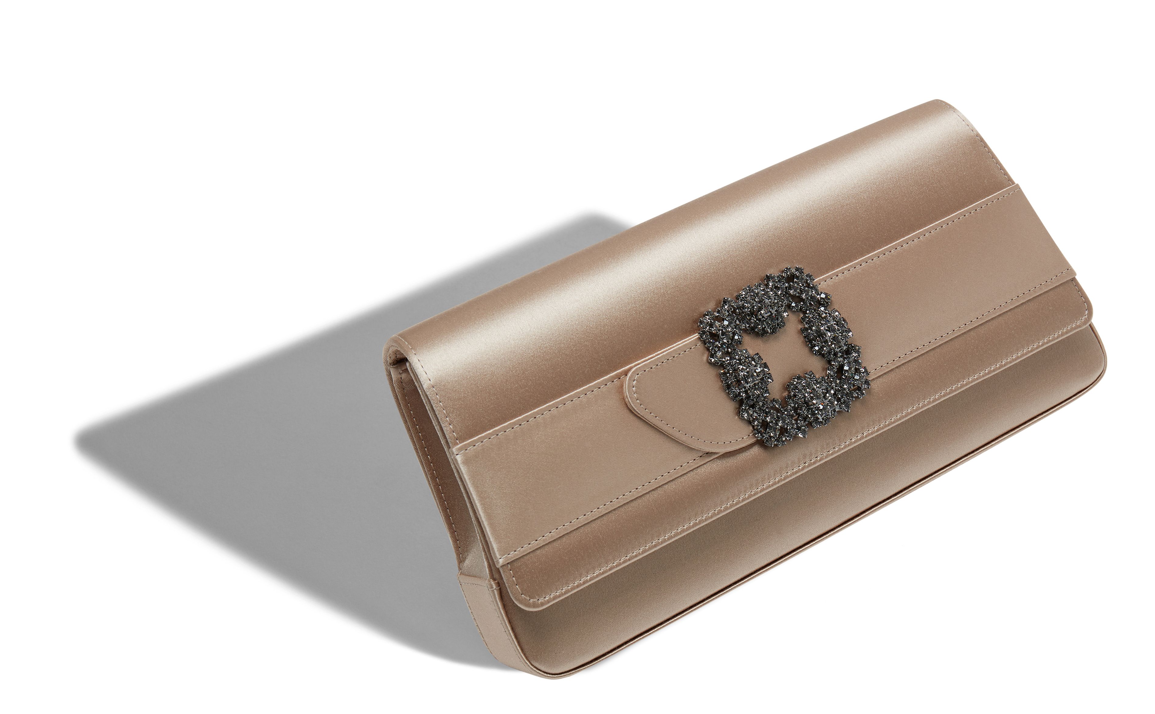 Beige designer online clutch