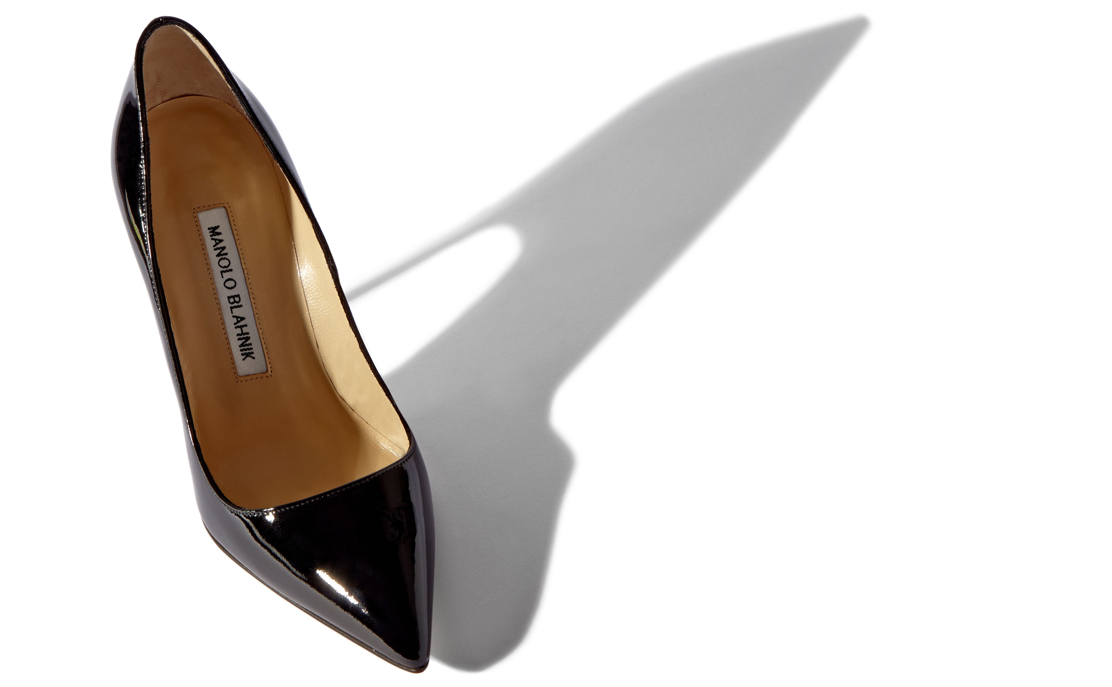 Patent leather heels