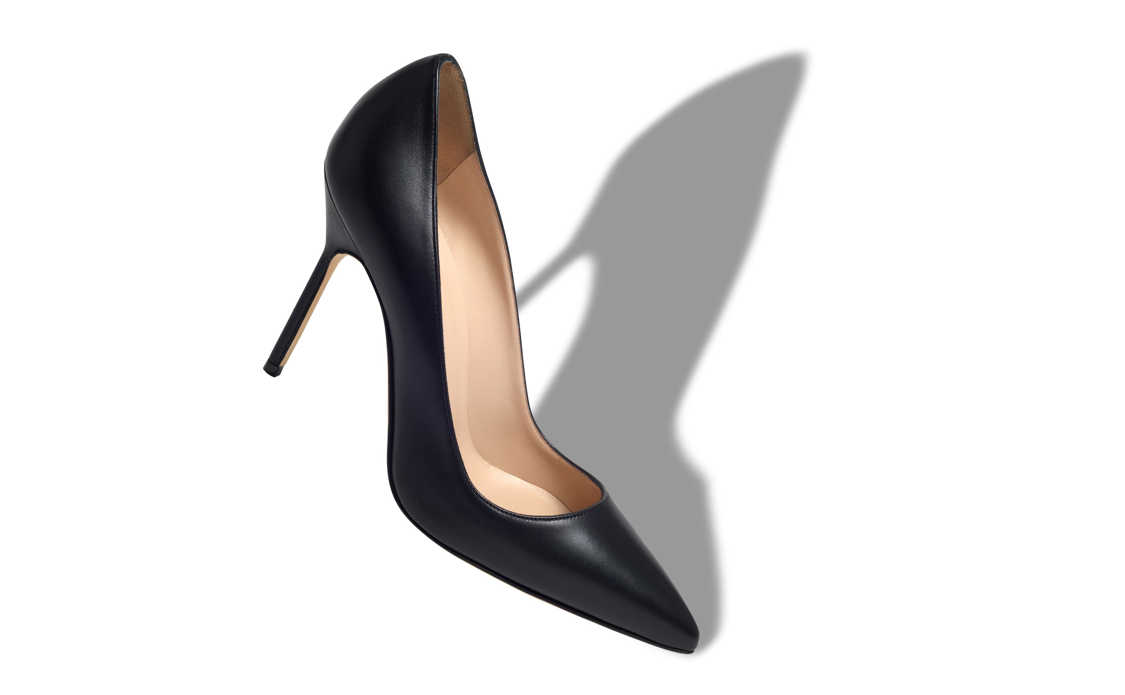 High Heels Pointed Toe Stiletto Heel Chic Black Mary Jane Heels -  Milanoo.com